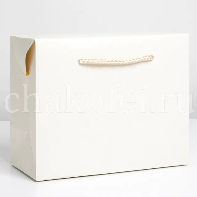 Пакет-коробка 'Белый'