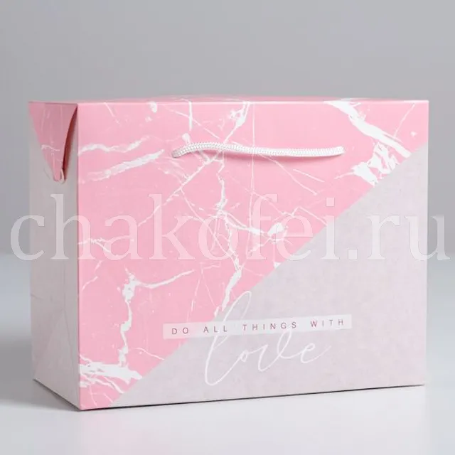 Пакет-коробка 'Love'